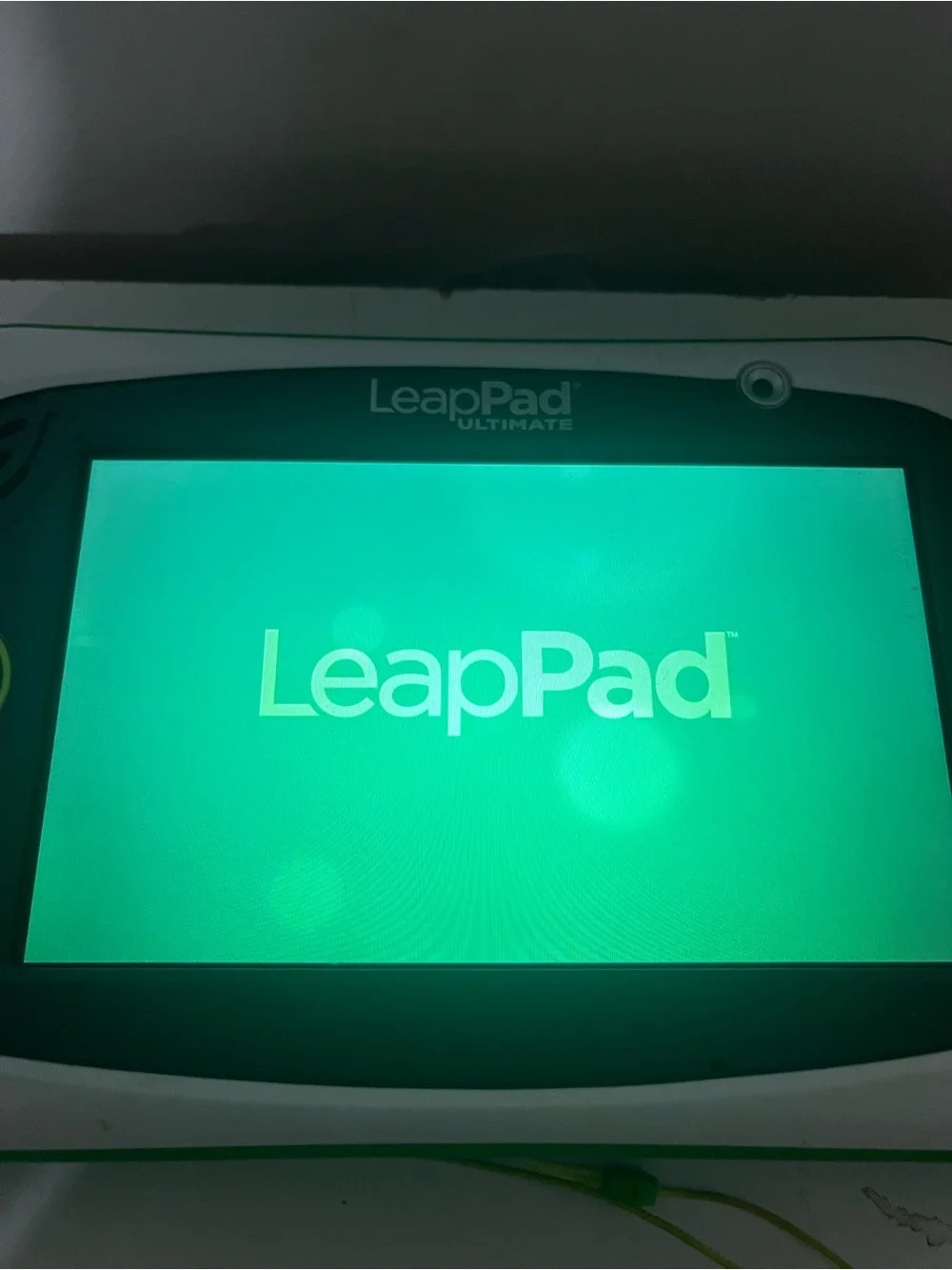 LeapPad Ultimate Kids Tablet - White & Green TESTED/WORKS